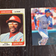 1974 Topps Dick Allen, 1996 Ultra Billy Ashley